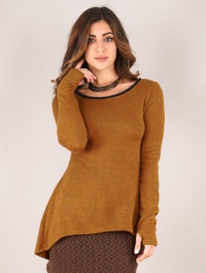 Toonzshop Bohemian Tunic Pullover Pullover Damen Rusty | 1507ZLOYR