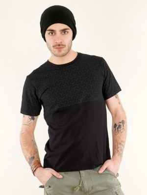 Toonzshop Cubyto Kikko Short Sleeves T-shirt T-Shirt Herren Schwarz | 2768UCSKG