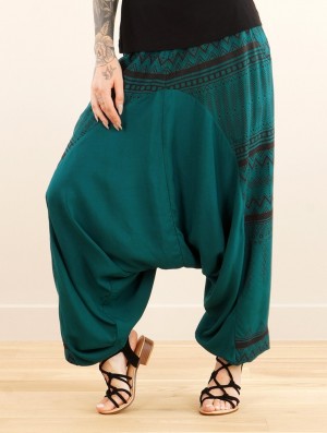 Toonzshop Ginie Aztec Light Harem Pants Hose Damen Braun | 9872AQNMY