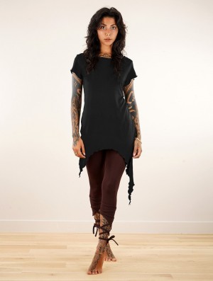 Toonzshop Himaskhalan Tunic Oberteile Damen Schwarz | 9183WXSMV