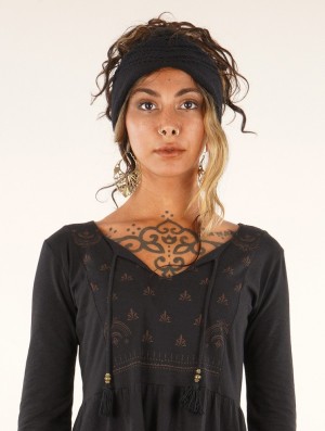 Toonzshop Ikala Headband Stirnband Damen Schwarz | 5871ENMWY