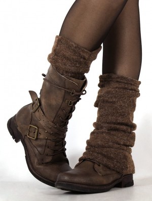 Toonzshop Käa Legwarmers Legwarmer Damen Braun | 4980MEQBY