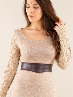 Toonzshop Kazöo Belt Gürtel Damen Braun | 2593ZDQAU