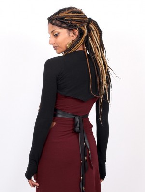 Toonzshop Kiyyö Bolero Oberteile Damen Schwarz | 2631HGYWQ