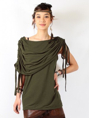 Toonzshop Liko Top Oberteile Damen Grün | 5930JPVKG