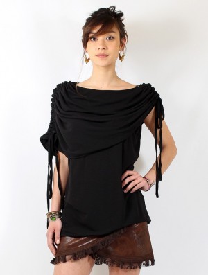 Toonzshop Liko Top Oberteile Damen Schwarz | 5389GMQAT