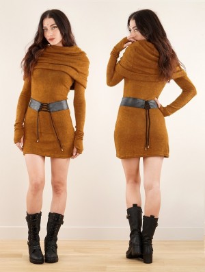 Toonzshop Mantra Sweater Dress Kleid Damen Rusty | 7836AZWTX
