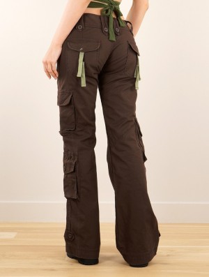 Toonzshop Molecule Cargo Pants 45062 Hose Damen Braun | 6270FAYGR