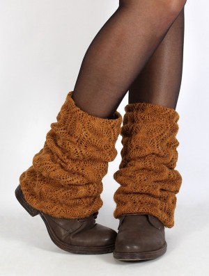 Toonzshop Naïlae Crochet Legwarmers Legwarmer Damen Rusty | 9716UWRBD