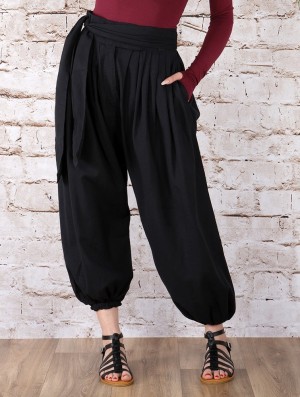 Toonzshop Nayma Harem Pants Hose Damen Schwarz | 0718MTQXA