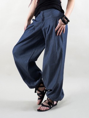 Toonzshop Nidana Balloon Harem Pant Hose Damen Denim | 7608UFNAS