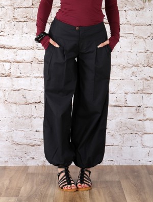 Toonzshop Nidana Balloon Harem Pant Hose Damen Schwarz | 0865SQTUX