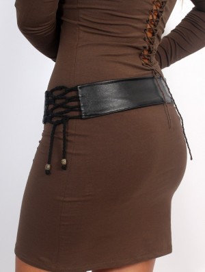 Toonzshop Oleyäa Belt Gürtel Damen Schwarz | 4961LYRWI