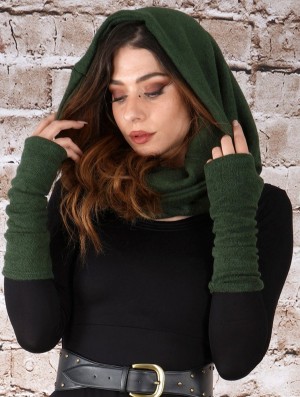 Toonzshop Oöna Snood Scarf Schal Damen Grün | 2564RMHZI