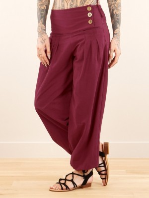 Toonzshop Ravija Harem Pants Hose Damen Wine | 5310MFEYB