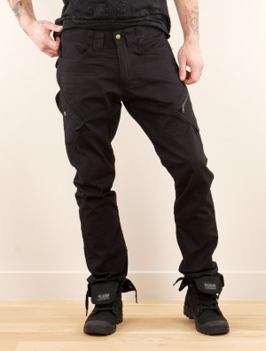 Toonzshop Red Cargo Pants Hose Herren Schwarz | 9845BSPWM