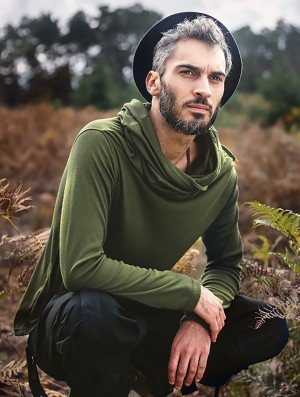 Toonzshop Sachiko Sweater Pullover Herren Olivgrün | 7634CLAWX