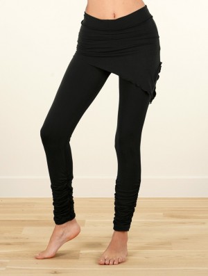 Toonzshop Seiji Skirted Leggings Rock Damen Schwarz | 0238FKWOV