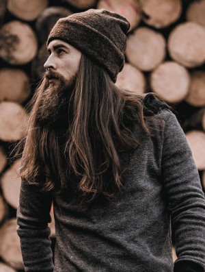 Toonzshop Sükk Dreadlocks Big Beanie Mütze Herren Braun | 3108ODSEX