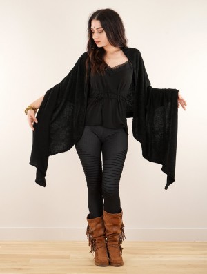 Toonzshop Zahïoo Shawl-scarf Schal Damen Schwarz Schwarz | 7520LCKFP