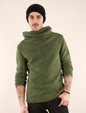 Toonzshop Özz Sweater Top Pullover Herren Grün | 2805PNRUQ